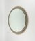 Round Fontana Arte Style Wall Mirror, Italy, 1960s 2