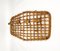 Bamboo & Rattan Coat Rack Hanger by Olaf Von Bohr, Italy, 1950s 5