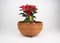 Rattan Round Flower Stand Plant Holder, Italy, 1960s, Image 3