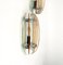 Colored Glass & Chrome Wall Sconces from Veca, Italy, 1970s, Set of 2 5