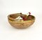 Bamboo & Brass Basket Bowl, Italy, 1970s 10
