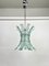 Lampada a sospensione in vetro artistico e acciaio di 04 Zero Quattro per Fontana Arte, Italia, anni '70, Immagine 8