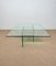 Glass & Brass Coffee Table from Fontana Arte, Italy, 1970s 7