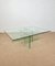 Glass & Brass Coffee Table from Fontana Arte, Italy, 1970s 9