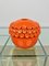 Orangefarbene Keramikvase von Enzo Bioli für Il Picchio, Italien, 1960er 2