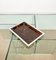 Acrylic Tortoiseshell & Chrome Serving Tray, Italy, 1970s, Image 3