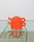 Orange Ceramic Tea Set by Liisi Beckmann for Gabbianelli, Italy, 1960s, Set of 6, Image 9