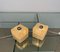 Murano Glass Cube Lamps by Albano Poli for Poliarte, Italy, 1970s, Set of 2 8