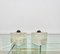 Murano Glass Cube Lamps by Albano Poli for Poliarte, Italy, 1970s, Set of 2 15