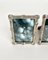 Faux Bamboo Silvered Plated Copper Picture Frames, Italy, 1970s, Set of 2 9