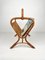 Rattan & Bamboo Magazine Rack Stand, Italy, 1960s, Image 13