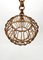 Lámpara colgante de bambú y ratán, años 60. Juego de 2, Imagen 7