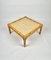 Bamboo, Rattan & Wicker Squared Coffee Table, Italy, 1960s, Image 4