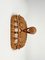 Bamboo & Rattan Coat Rack Hanger by Olaf Von Bohr, Italy, 1950s, Image 7