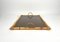Bamboo Rattan Brass & Acrylic Serving Tray, Italy, 1970s, Image 9