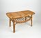 Bamboo & Rattan French Riviera Coffee Table, Italy, 1960s 6