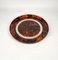 Acrylic Tortoiseshell & Steel Round Centerpiece Serving Tray by Christian Dior, Italy, 1970s, Image 3