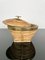 Mid-Century Modern Rattan & Brass Box Bowl, Italy, 1960s, Image 6
