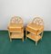 Bamboo & Rattan Nightstand Drawer Tables, Italy, 1970s, Set of 2 7