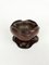 Brown Natural Leather & Copper Ashtray, Italy, 1970s 2