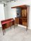 Mid-Century Modern Barschrank aus Holz, Spiegel & Glas, Italien, 1960er 4