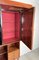 Mueble bar Mid-Century moderno de madera, espejo y vidrio, años 60, Imagen 14