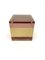 Purple Acrylic & Gold Metal Cube Box by Alessandro Albrizzi, Italy, 1970s 14
