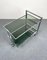 Chrome & Smoked Glass Serving Bar Cart Trolley, Italy, 1970s 6