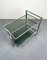 Chrome & Smoked Glass Serving Bar Cart Trolley, Italy, 1970s, Image 6