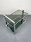 Chrome & Smoked Glass Serving Bar Cart Trolley, Italy, 1970s, Image 12