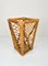 Mid-Century Modern Bamboo & Rattan Umbrella Stand, Italy, 1960s, Image 4