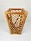 Mid-Century Modern Bamboo & Rattan Umbrella Stand, Italy, 1960s, Image 15