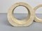 Travertine Candle Holder, Italy, 1970s, Set of 3 5