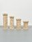 Italian Travertine Candleholder, 1970s, Set of 4, Image 3