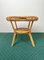 Runder Mid-Century Couchtisch aus Rattan & Bambus, Italien, 1960er 9