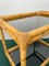 Bamboo Rattan & Smoked Glass Bar Serving Cart Trolley, Italy, 1960s, Image 13