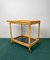 Bamboo Rattan & Smoked Glass Bar Serving Cart Trolley, Italy, 1960s 12