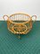 Rattan & Bamboo Basket, Italy, 1960s 6