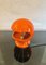 Lampe de Bureau Space Age en Céramique Orange par Enzo Bioli pour Il Picchio, Italie, 1960s 6