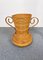 Rattan Amphora Vase von Vivai Del Sud, Italien, 1960er 3