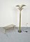 Brass Nickel & Marble Floor Lamp by Henri Fernandez for Honoré, France, 1970s 4