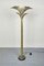 Brass Nickel & Marble Floor Lamp by Henri Fernandez for Honoré, France, 1970s 3