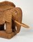 Tavolino da caffè a forma di elefante in vimini, Francia, anni '60, Immagine 14