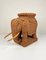 Tavolino da caffè a forma di elefante in vimini, Francia, anni '60, Immagine 4