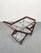 Wood & Glass Serving Bar Cart by Cesare Lacca, Italy, 1950s 12