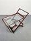 Wood & Glass Serving Bar Cart by Cesare Lacca, Italy, 1950s 13