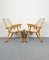 Sedie pieghevoli in bambù, ferro e tessuto, Italia, anni '60, set di 2, Immagine 5