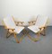 Bamboo, Iron & Fabric Folding Chair, Italy, 1960s, Set of 2, Image 2