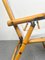 Bamboo, Iron & Fabric Folding Chair, Italy, 1960s, Set of 2, Image 12