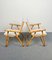 Bamboo, Iron & Fabric Folding Chair, Italy, 1960s, Set of 2, Image 7
